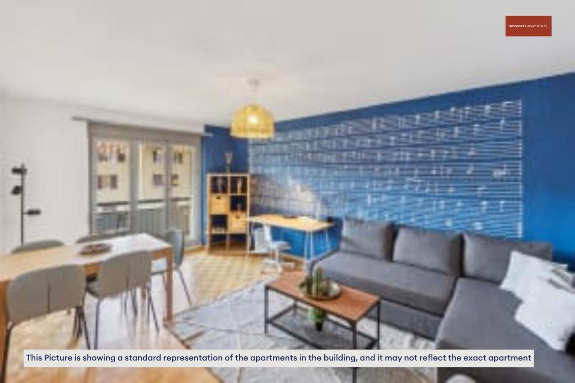 Urban Living Redefined: Apartment In Oerlikon Zürich Buitenkant foto