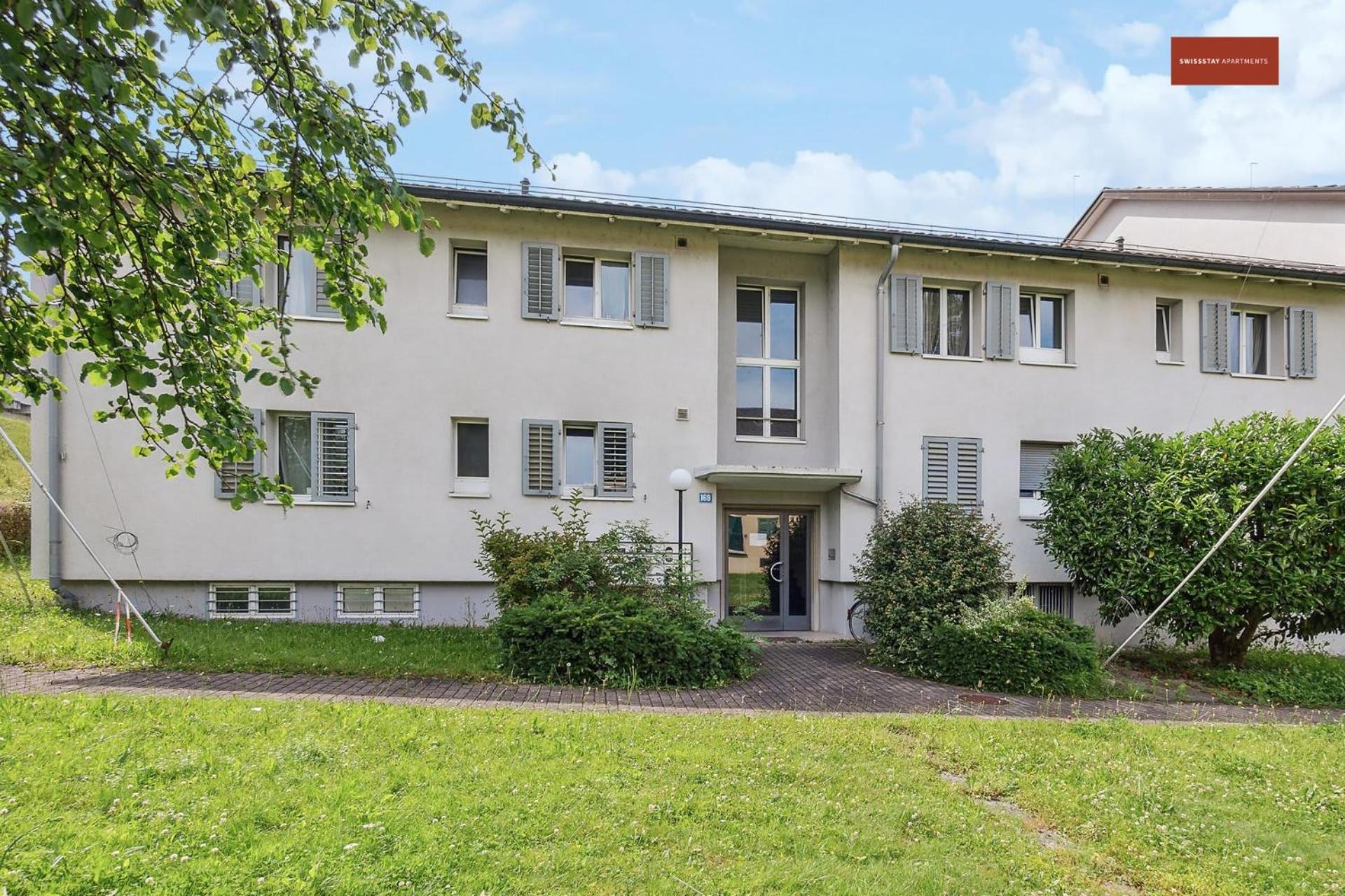 Urban Living Redefined: Apartment In Oerlikon Zürich Buitenkant foto