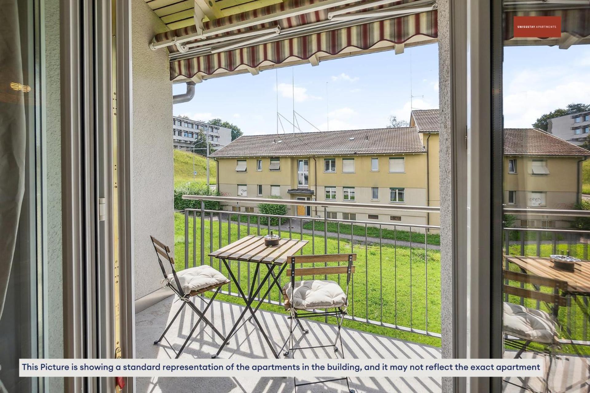 Urban Living Redefined: Apartment In Oerlikon Zürich Buitenkant foto