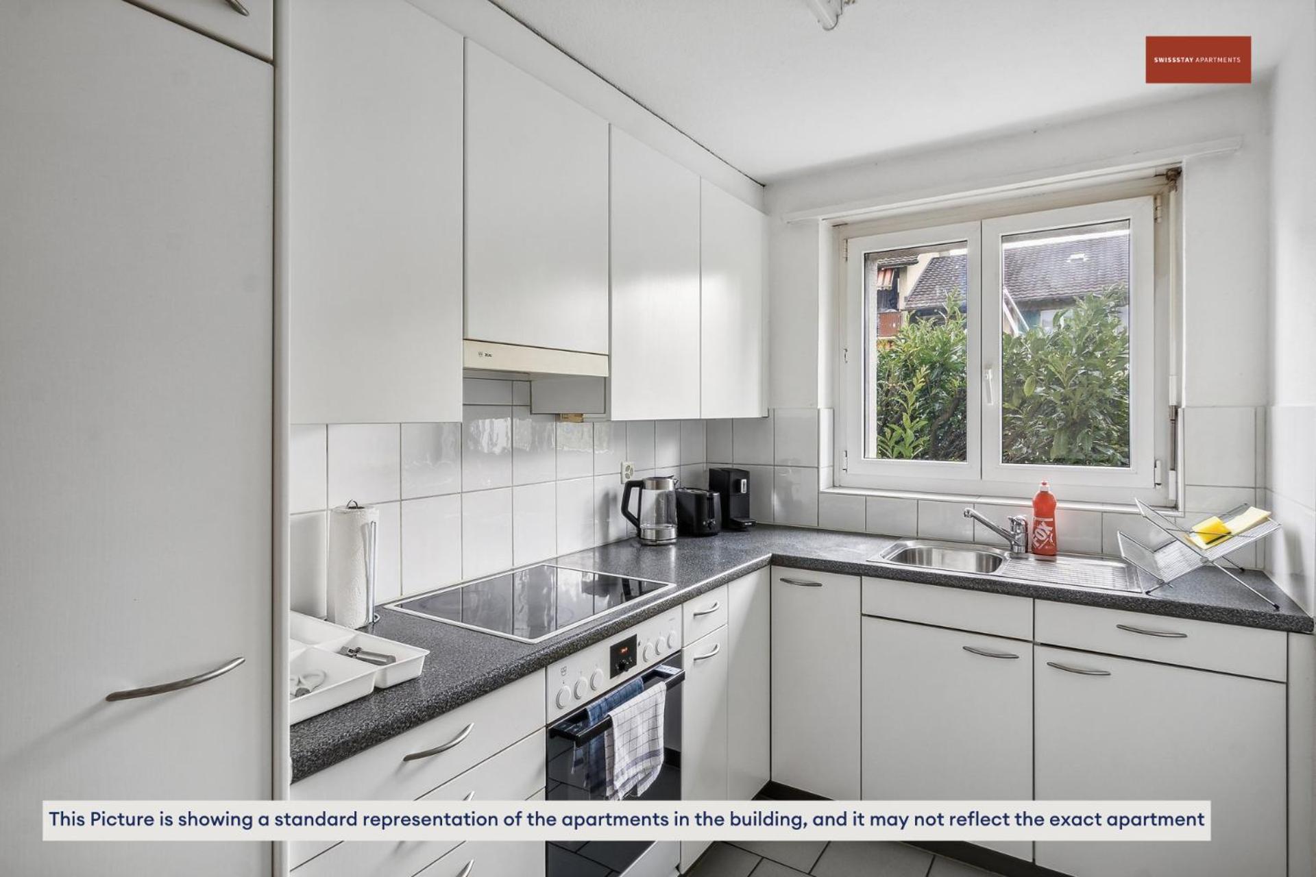 Urban Living Redefined: Apartment In Oerlikon Zürich Buitenkant foto